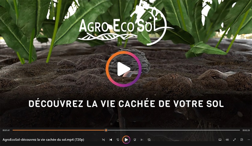 Vidéo agro-eco sol 